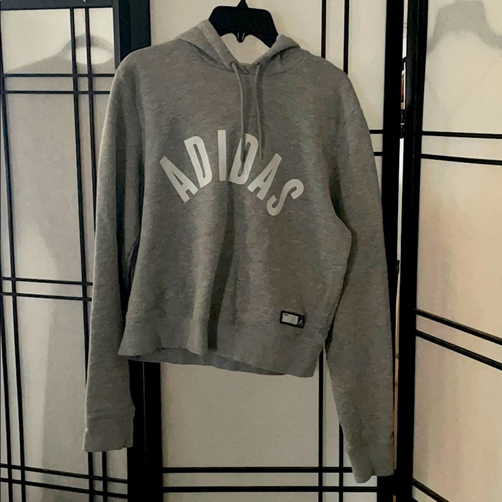 Adidas cropped hoodie